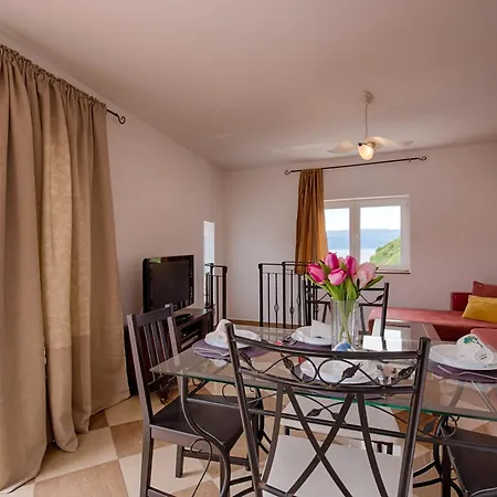 Unique On A Rock, 50 Meters From The Beach, Sea View - By Traveler Tourist Agency Krk - Id 2401 Villa