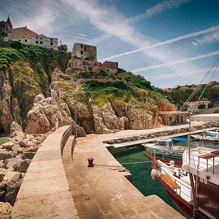 Unique On A Rock, 50 Meters From The Beach, Sea View - By Traveler Tourist Agency Krk - Id 2401 Villa