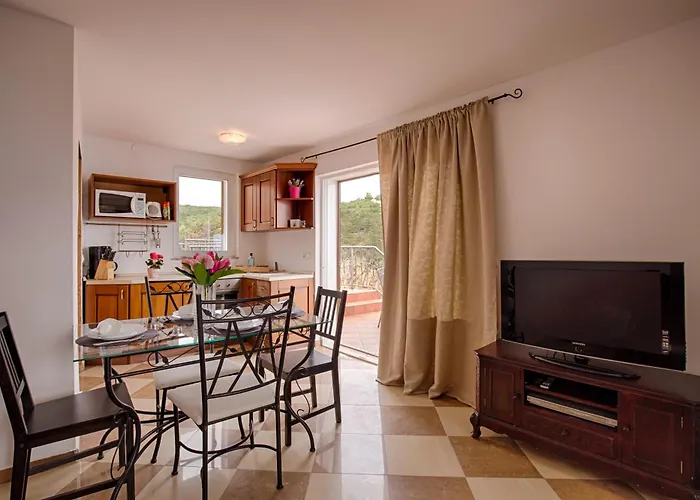 Unique On A Rock, 50 Meters From The Beach, Sea View - By Traveler Tourist Agency Krk - Id 2401 Villa Vrbnik (Primorje-Gorski Kotar)